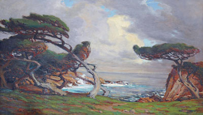 Windblown Cypress, Monterey